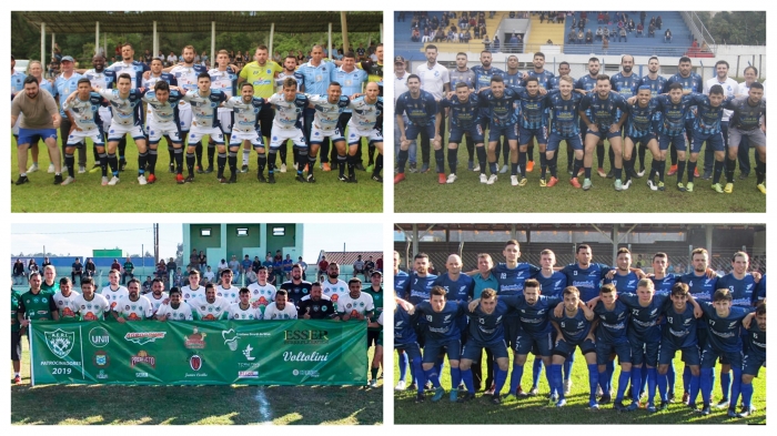 Fotos: Cruzeiro: Sérgio Nascimento Rio do Sul: Daniel dos Santos Imperial: Divulgação Clube Asa Branca/Divulgação Clube