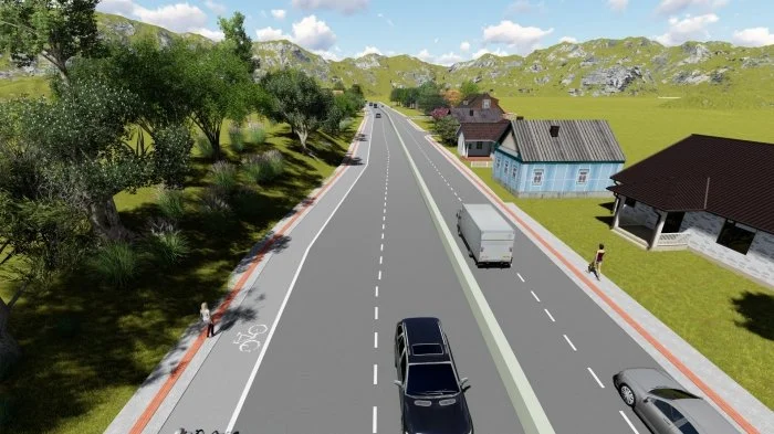 Projeto de revitalização da Estrada Blumenau está concluído