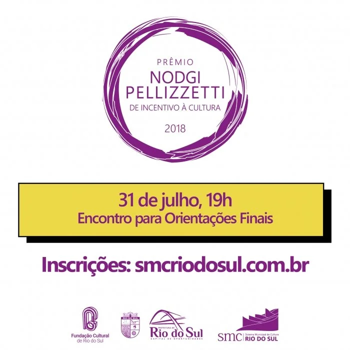 Encontro orienta sobre o Prêmio Nodgi Pellizzetti de Incentivo à Cultura