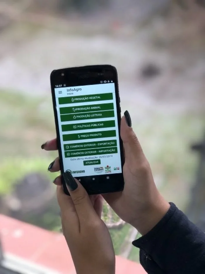 Epagri lançará aplicativo com informações estratégicas sobre agronegócio