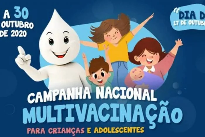 Campanha de multivacinação de crianças e jovens já começou