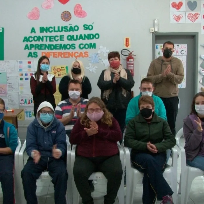 Braço do trombudo tem projeto pioneiro de inclusão social com pessoas especiais.