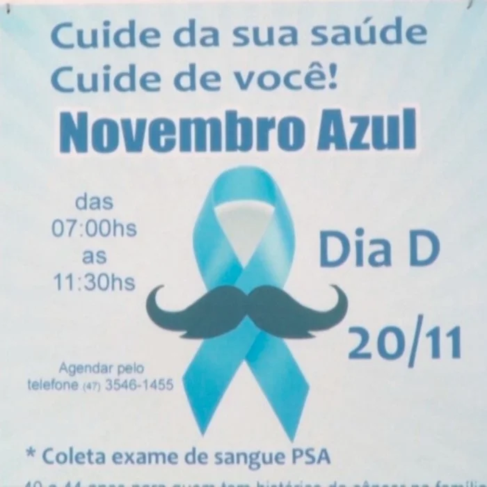 Novembro Azul em Laurentino!