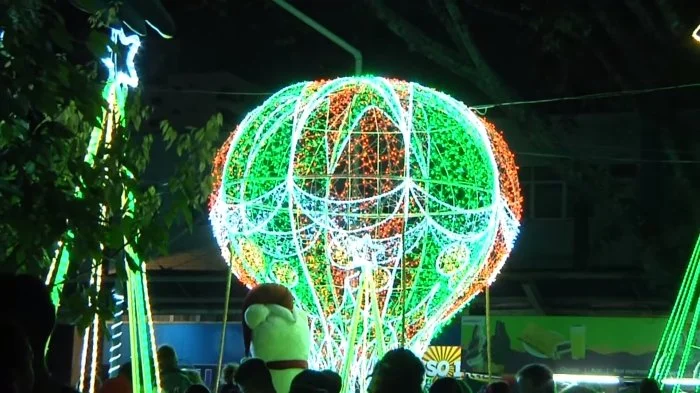 Abertura do Natal Encantando em Rio do Sul.