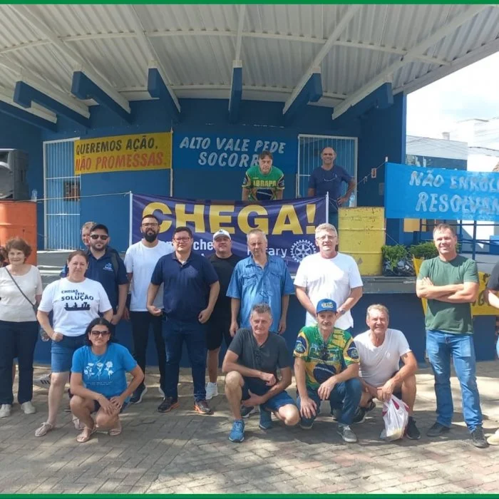 Fórum de Solução das Cheias promove sábado manifestação em praça de Rio do Sul