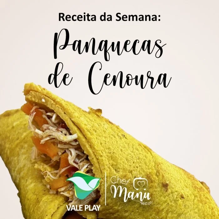 Ainda no ritmo de Coelhinho da Páscoa: PANQUECA DE CENOURA | Receita Chef Manu