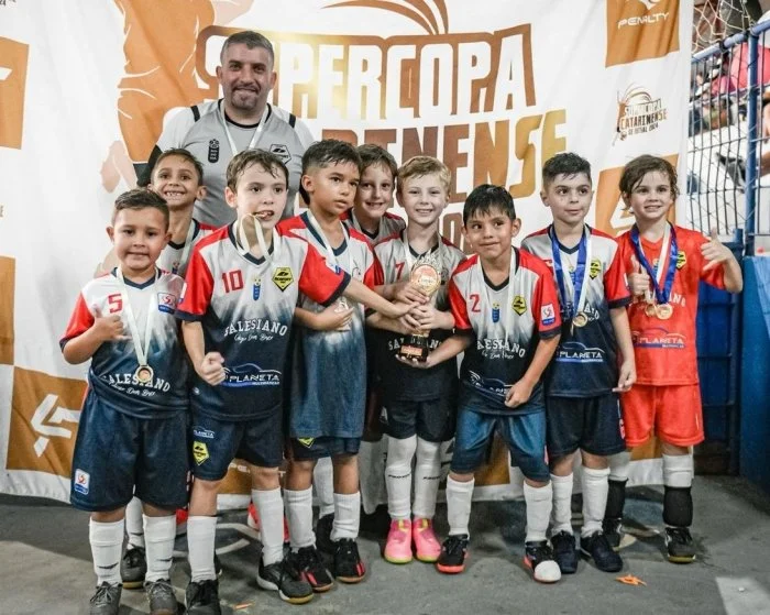 Bonfort/Dom Bosco Futsal conquista título no SUB-08 em Ascurra